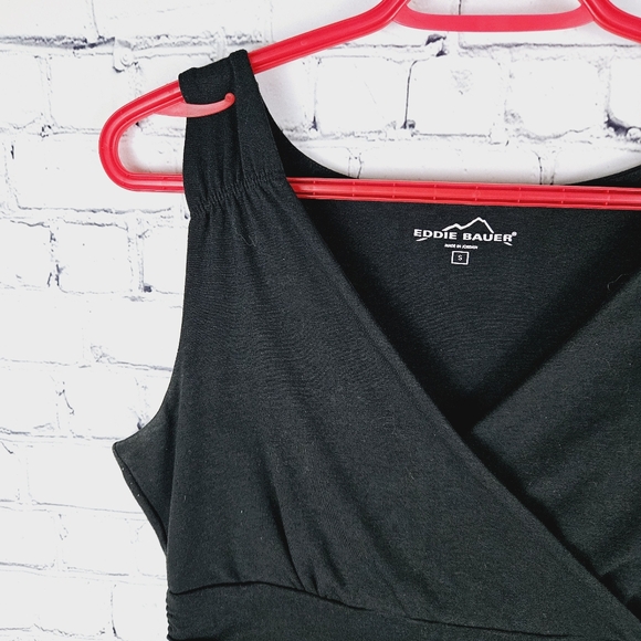 EDDIE BAUER | Aster Travex crossover surplice v-neck travel hiking dress - Picture 2 of 7